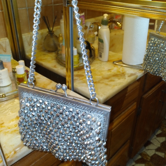 Vintage Silver Purse - Festive - Picture 6 of 6